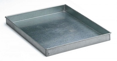 Galvanised drip tray